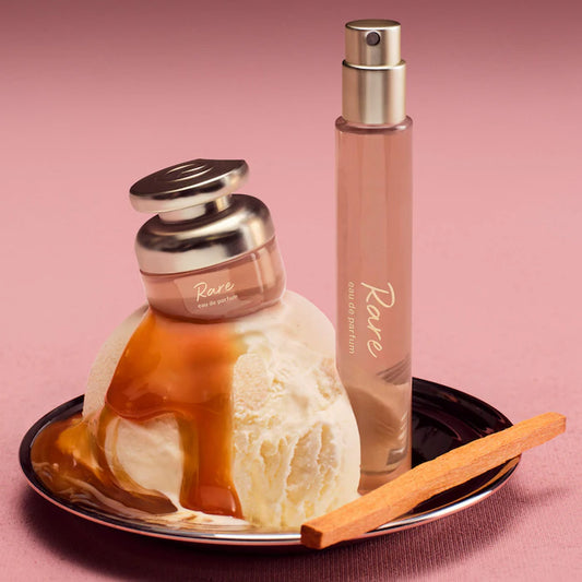 Rare Beauty Mini Rare Eau de Parfum Set with Vanilla and Caramel
