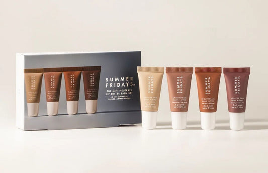 Summer Fridays The Mini Neutrals Lip Butter Balm Set