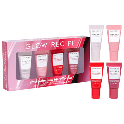 Glow Recipe Mini Glassn Nalm Lip Collection Gift Set