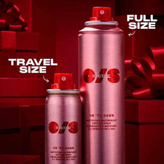One Size On Til Dawn Mattifying Waterproof Setting Spray Big & Bitty Duo